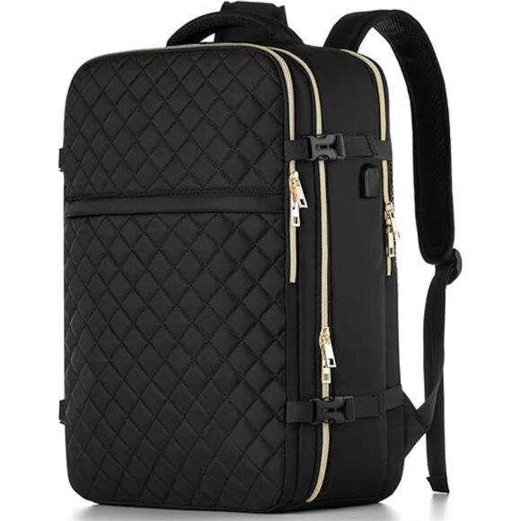 Large Travel Backpack Women, Flight Approved Carry On Backpack